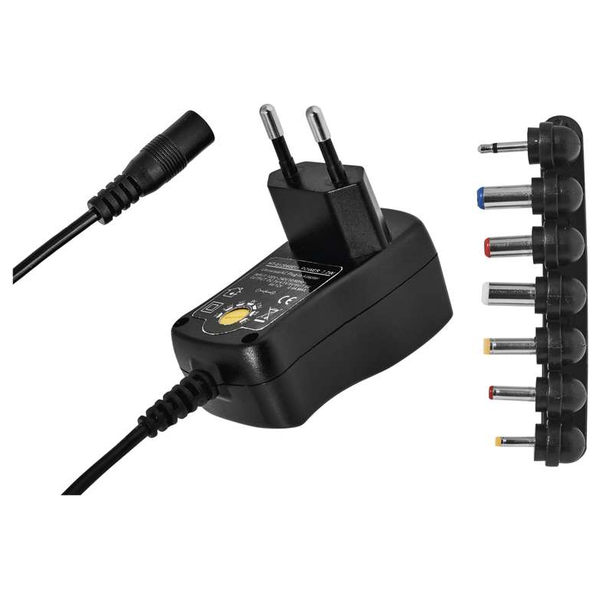 Emos Univerzális hálózati adapter (3-12V / 600mA) (Bontott)