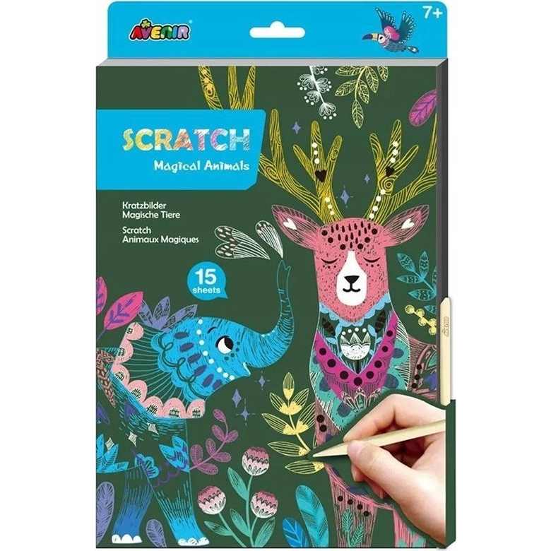 Avenir Karckép Készítő Könyv - Varázslatos Állatok (GXP-893280)