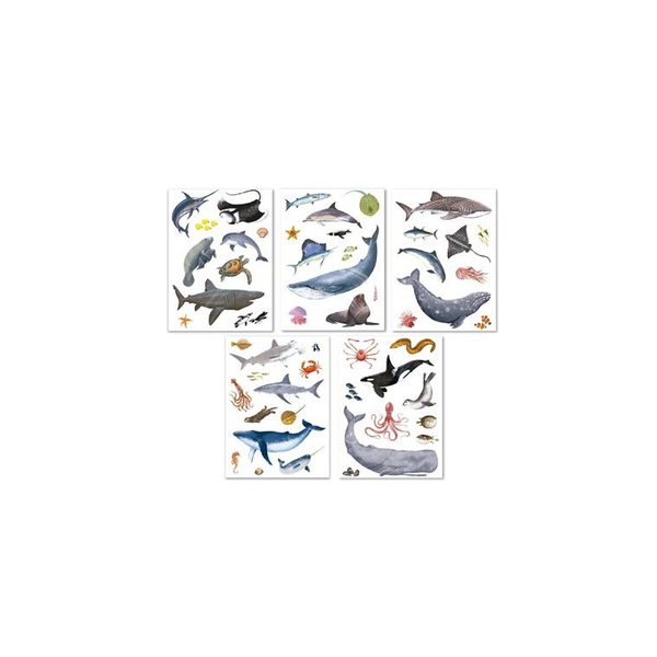 Apli Kids Stickers Matrica készlet - Tengeri állatok (50 darabos)