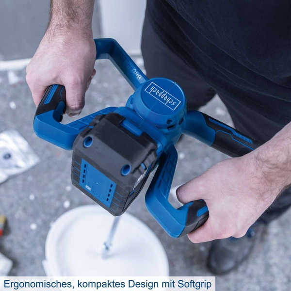 SCHEPPACH építőanyag-keverő AKU 20V IXES BC-PMX100-X-SET L (1 × 4 Ah)