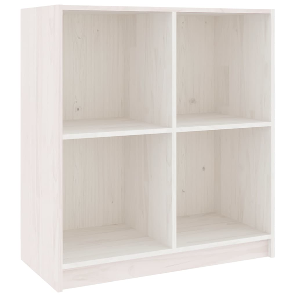 Servantă, alb, 70x33x76 cm, lemn de pin