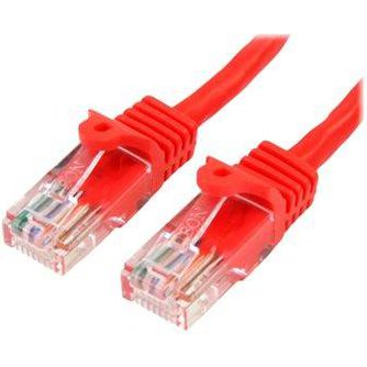 StarTech.com 45PAT5MRD netværkskabel Rød 5 m Cat5e U/UTP (UTP)