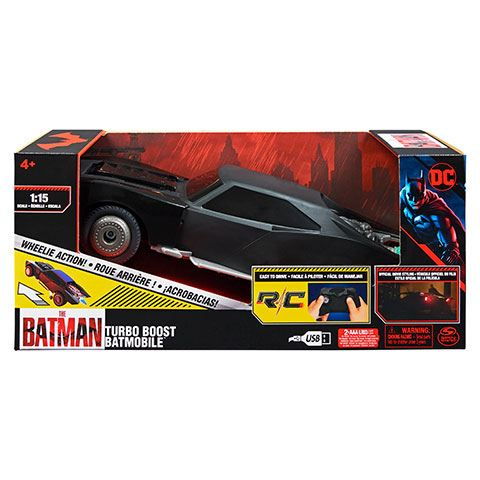 DC Comics The Batman Turbo Boost Batmobile Radio-Controlled (RC) model Autó Elektromos motor 1:15