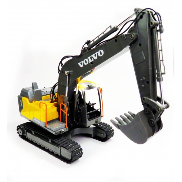 Volvo 3in1 RC licencelt lánctalpas markológép, markoló, kalapács, 1:16, 2,4 GHz, RTR