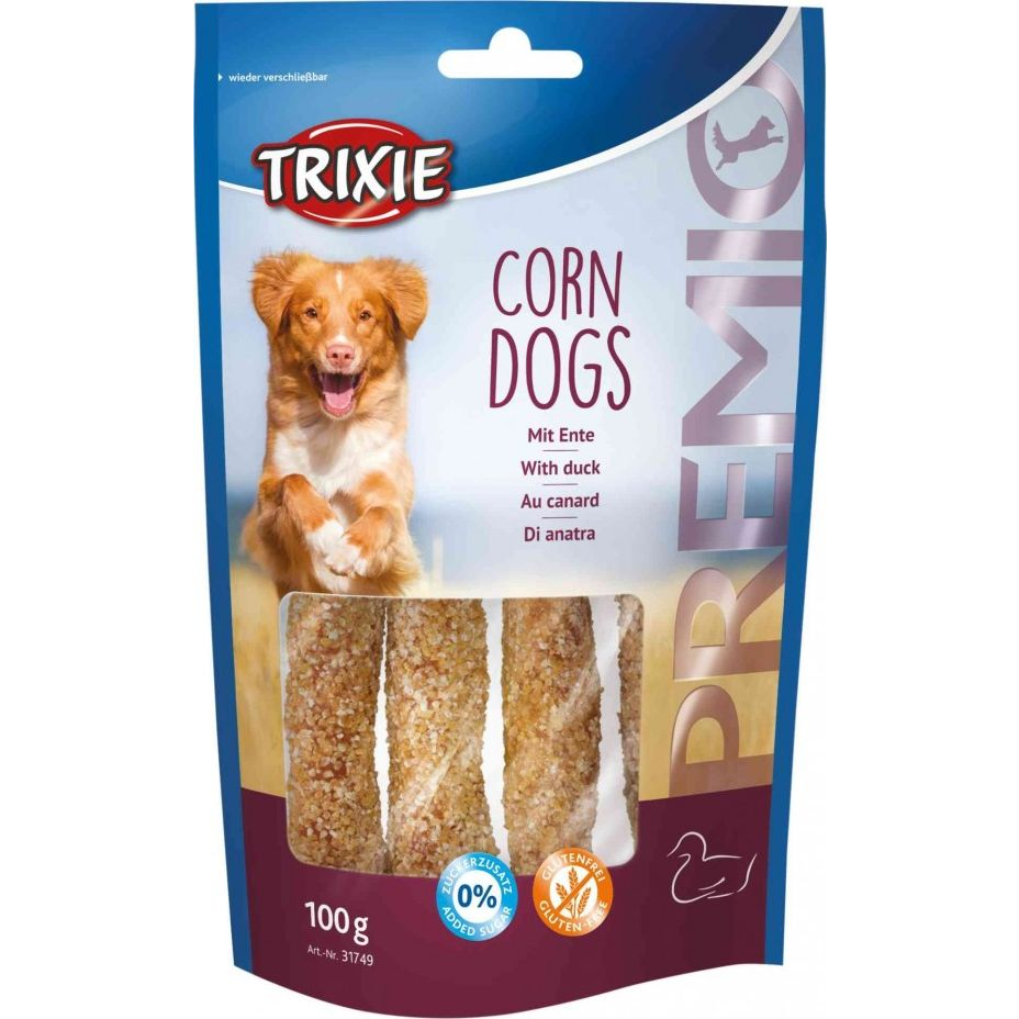 Trixie Jutalomfalat Premio Kacsa Nyersbőrrel 4db/100g (TX-31749)