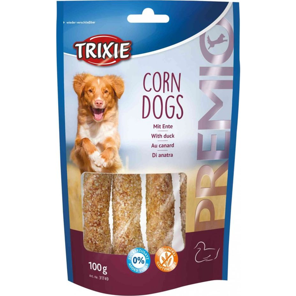 Trixie Jutalomfalat Premio Kacsa Nyersbőrrel 4db/100g