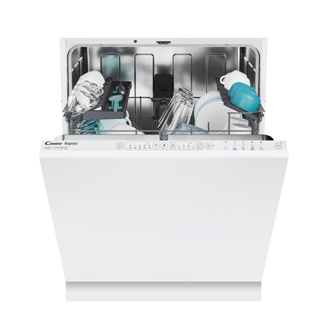 Candy CI 3C7L0W Teljesen beépíthető mosogatógép, 13 teríték, 5 program, WiFi, IoT App, Automatikus ajtónyitás, C energiaosztály