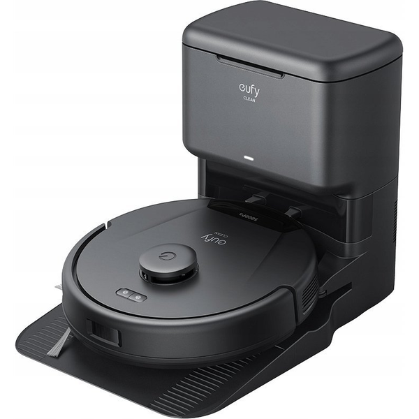EUFY L60 Robotporszívó és Felmosó Multifunkciós dokkolóval - Fekete
