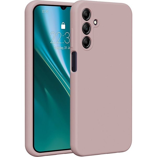 Etteri Silicone Tok Samsung Galaxy A15 4G/5G - Halvány Rózsaszín
