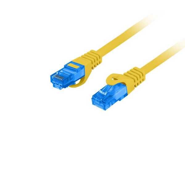 Cablu Lanberg S / FTP Patch cord, 0.5 m, Galben