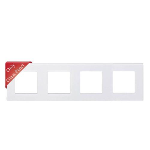 SMARTZILLA moduláris 4-es üveg keret fehér (2036204) (smart2036204)