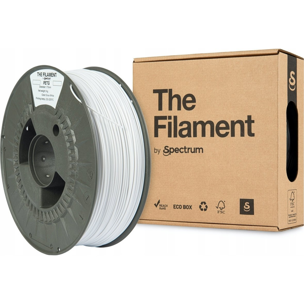 SPECTRUM FILAMENTS The Filament PETG 1.75mm hófehér 1kg