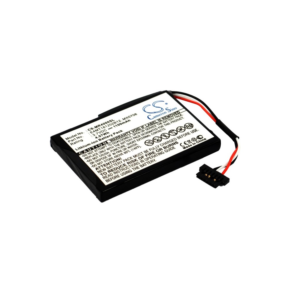 RealPower Magellan 37-00030-001, E4MT181202B12, MX0708 3.7V 1100mAh utángyártott akku Li-ion (CS-MR4000SL) (CS-MR4000SL)