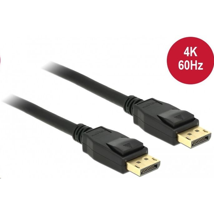 DeLock 85508 Displayport 1.2 apa > Displayport apa 1,5m fekete (85508)