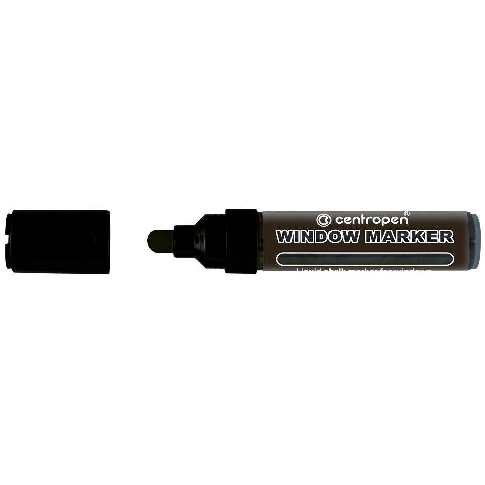 Centropen 9121 Krétamarker, 3-4mm, fekete (8595013636121)