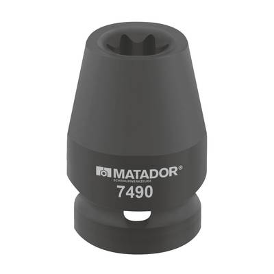 Matador Schraubwerkzeuge 74900200 Külső kerek hatlap (TX) Ütvefúró dugókulcs betét E 20 1/2 (12,5 mm) (74900200)