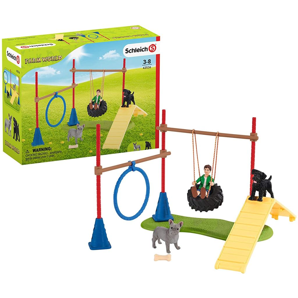 Schleich kutyus kiképző pálya (42536) (sch42536)