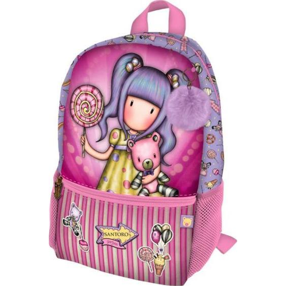 Mini Mochila Adaptable A Carro Gorjuss Fairground First Prize 26x34x11,4cm