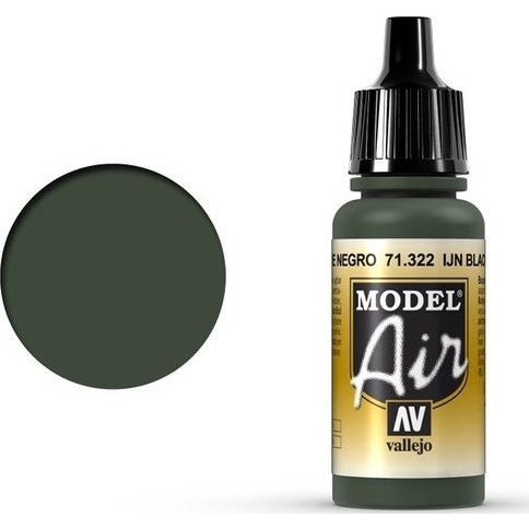  Vallejo Vallejo Model Air IJN Black Green 71.322 uniwersalny