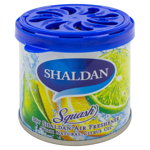 My Shaldan , Squash, Zselés, Autó és Helyiség Illatosító, Fémdobozban (304659)