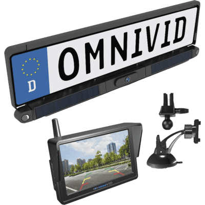 OmniVID Solar6 Kabelloses Solar-Rückfahrvideosystem
