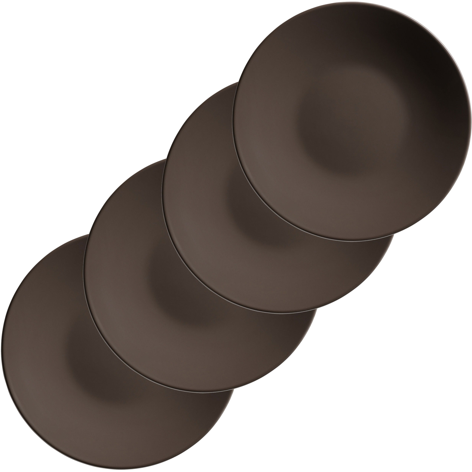 Mäser AUTUMN FOLIAGE GREY INODA 4 db-os desszertes tányér készlet 21 cm (674642)