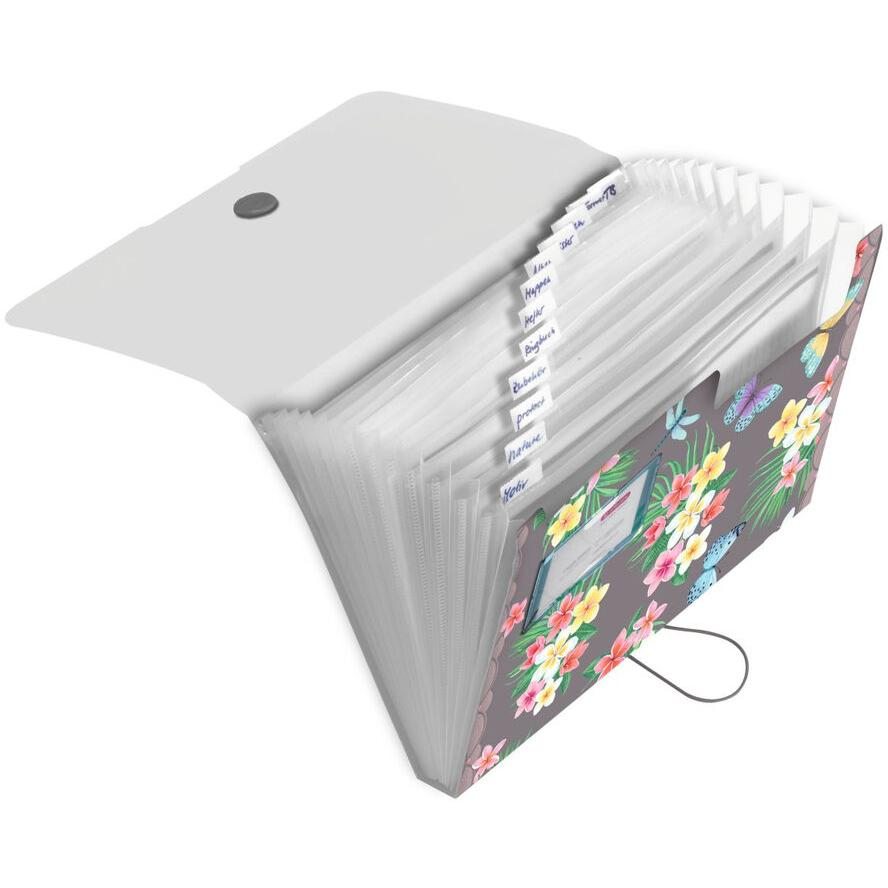 Herlitz Fächermappe PP 12F Ladylike Butrfl. (50044023) (50044023)