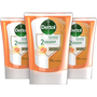 DETTOL Érintés nélküli kézmosó készülék utántöltő - Méz és vanília, 3× 250 ml