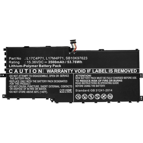 CoreParts MBXLE-BA0129 laptop reserve-onderdeel Batterij/Accu