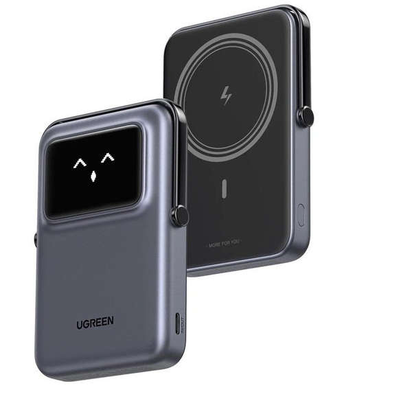 Ugreen UNO 10000 mAh Ασύρματη φόρτιση Μαύρος (Μαύρο)