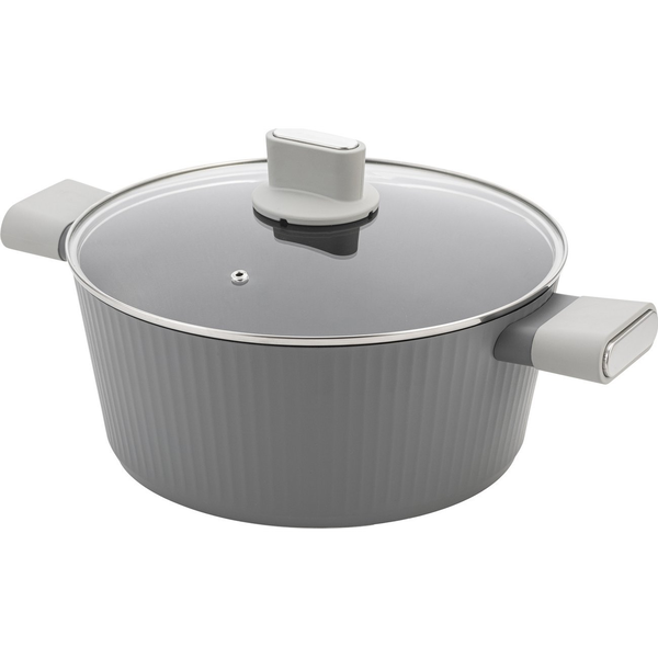 Florina Garnek aluminiowy z pokrywką Florina Serrano 28 cm 6,1 l
