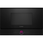 Микровълнова фурна за вграждане Bosch BFL7221B1, 21 л, 900 W, Хидролитично самопочистване, 20 функции, Черен