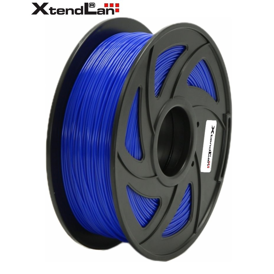 XtendLAN 3DF-PETG1.75-FBL Filament PET-G 1.75mm 1kg - Fényes kék (3DF-PETG1.75-FBL 1KG)