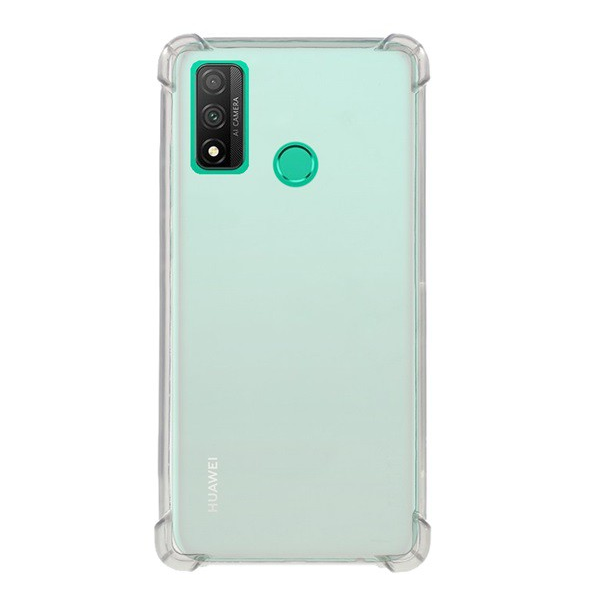 Szilikon telefonvédő (közepesen ütésálló, légpárnás sarok) ÁTLÁTSZÓ [Huawei P Smart (2020)] (5996457992089)