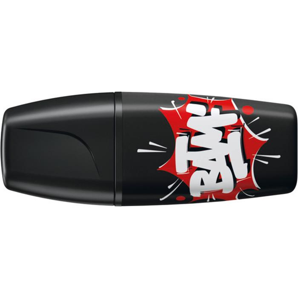 STABILO BOSS MINI by Snooze One speedmarker 1 stk Mejselspids Sort