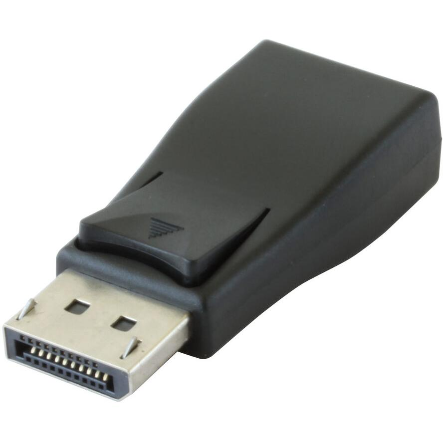 Techly IADAP DSP-230T csatlakozó átlakító DisplayPort VGA Fekete (IADAP-DSP-230T)