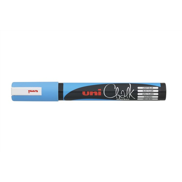 Mitsubishi Marker UNI CHALK MARKER PWE-5M hellblau