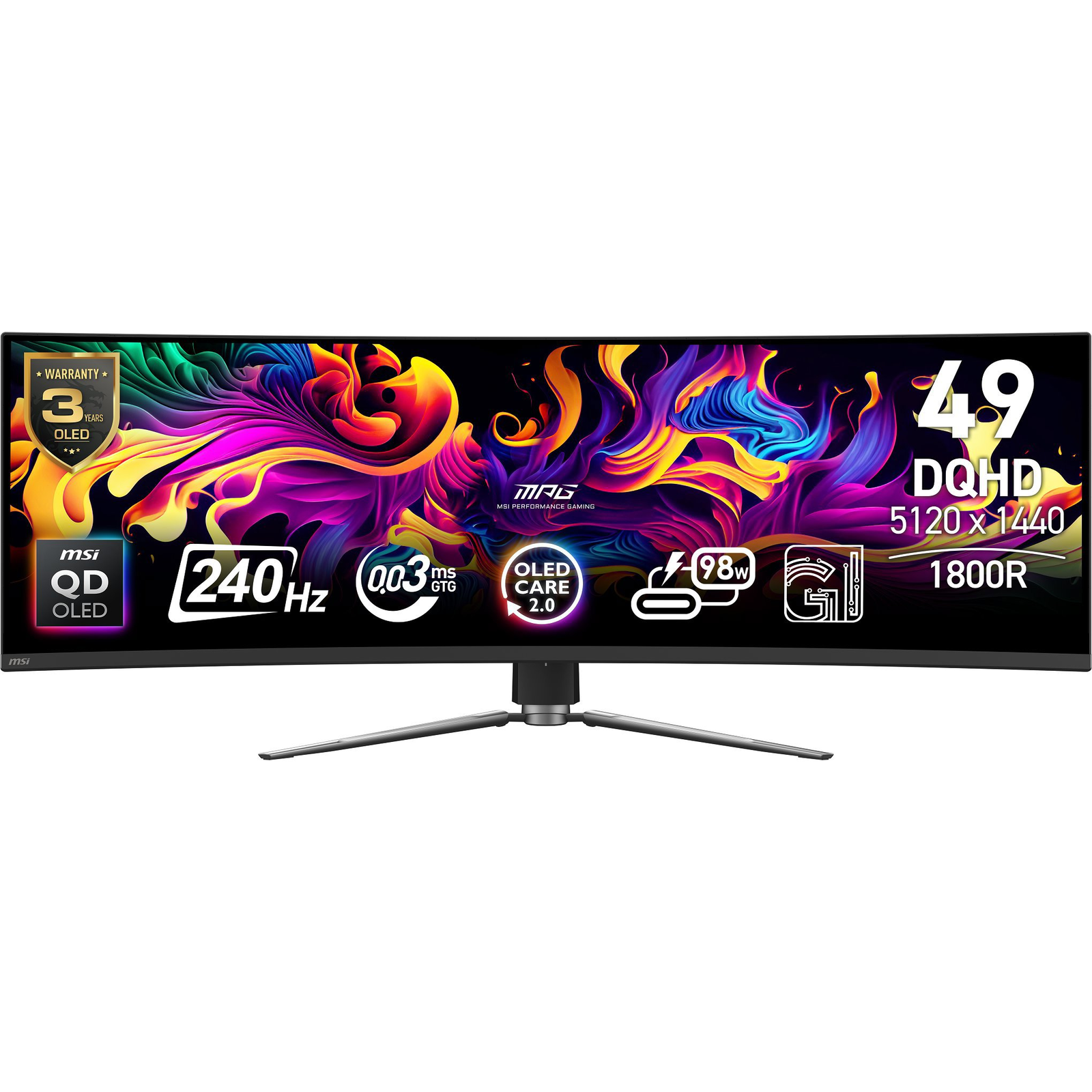 MSI MPG 491CQPX QD-OLED 49