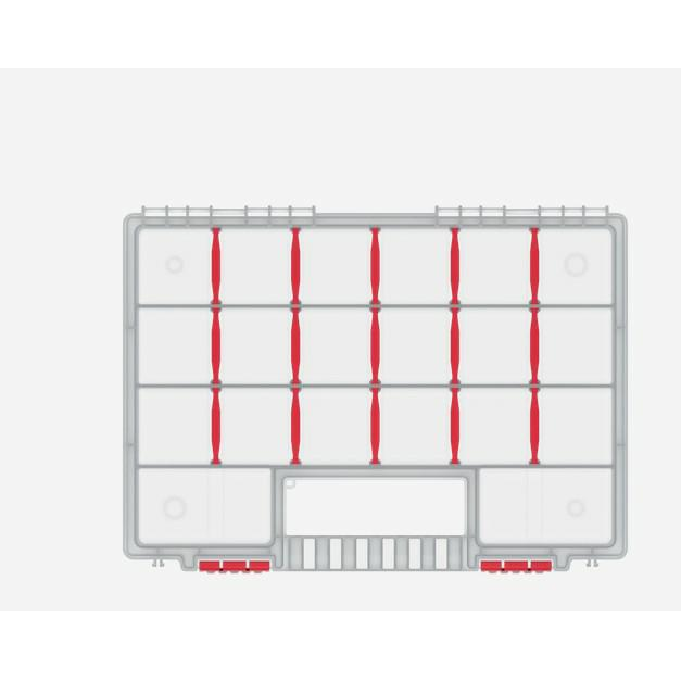 PROSPERPLAST Organizér na nářadí NORT14 průhledný (KNO35255T)