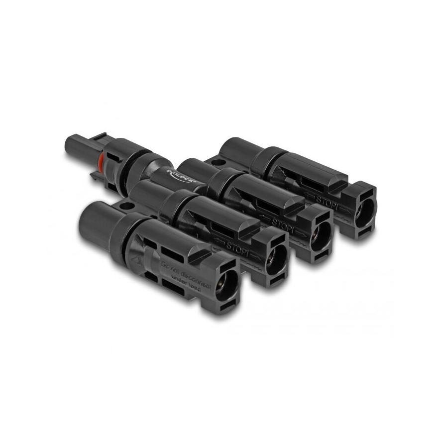 Delock 60027 DL4 anya - 4 x DL4 apa Napkonnektor Átalakító adapter
