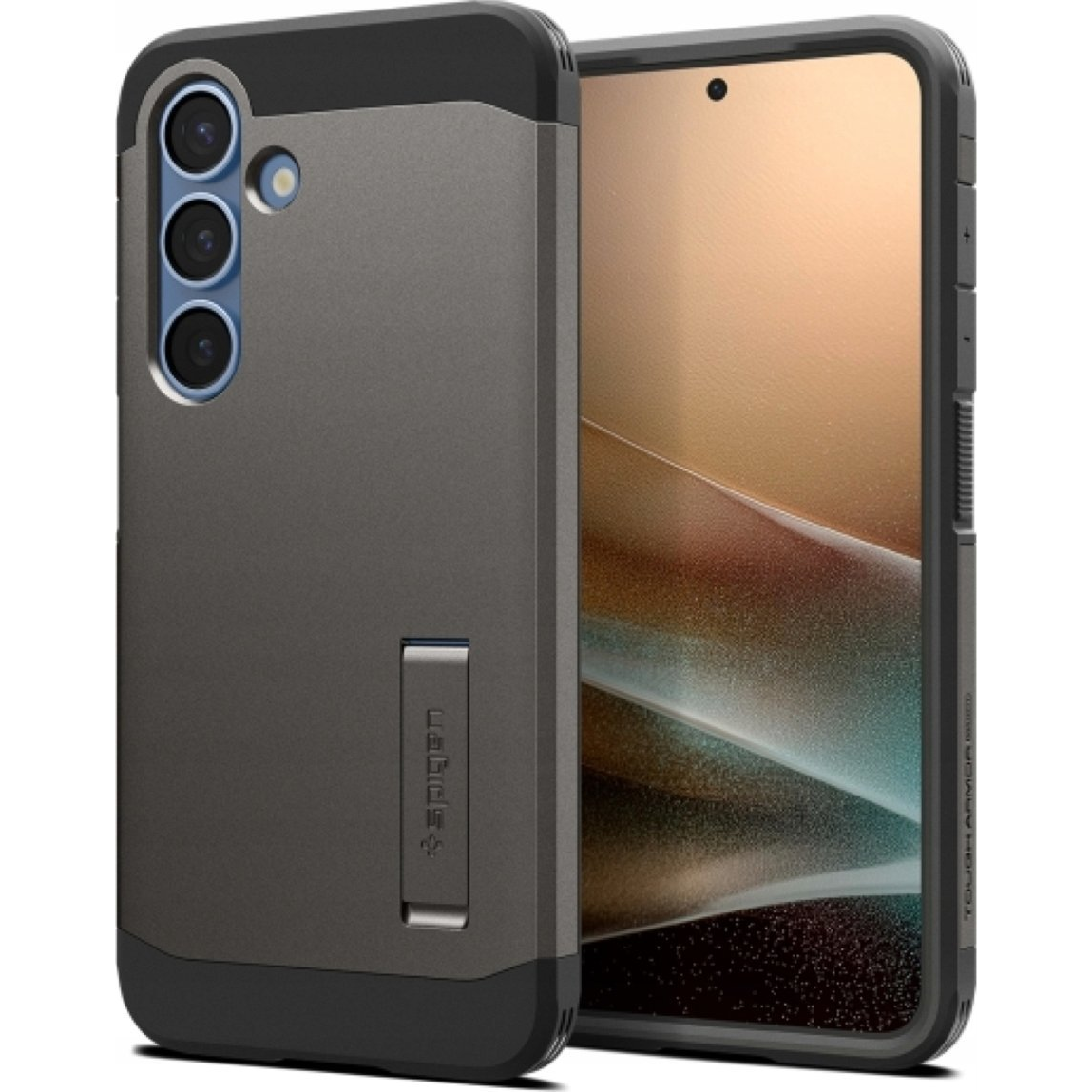 Spigen Tough Armor Samsung Galaxy S25+ Magsafe Telefon tok - Fekete (SPN16606)