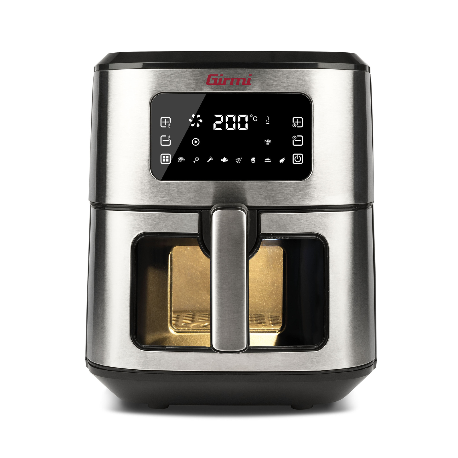 Girmi FG88 Ecofrit 6.5L Forrólevegős fritőz - Fekete/Ezüst (FG88)