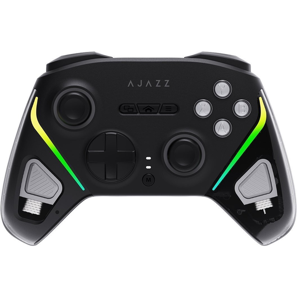 Pad Ajazz Bezprzewodowy gamepad Ajazz GP100 2.4G/BT/USB (Switch/PC/iOS/Android) RGB Black