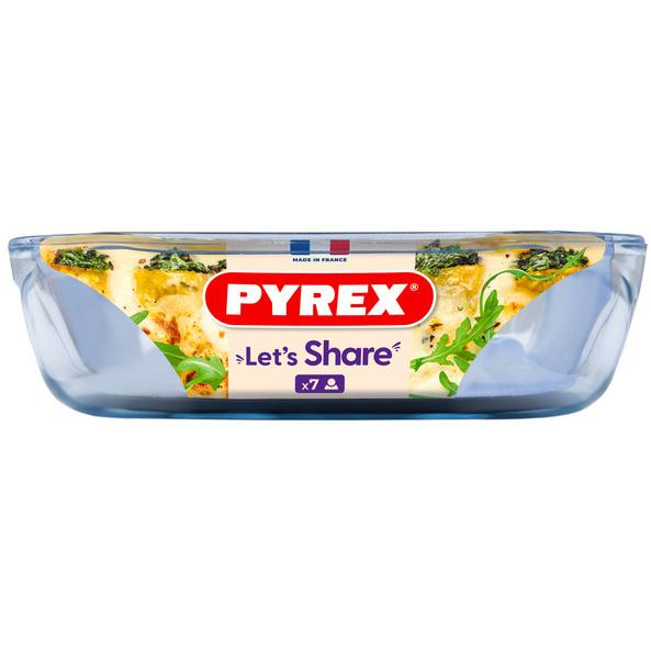 Pyrex Sütőedény 4 l 39 × 25 cm üveg (3426470268615)