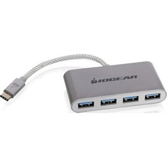 HUB USB IOGear HUB-C, USB-C To 4-Port