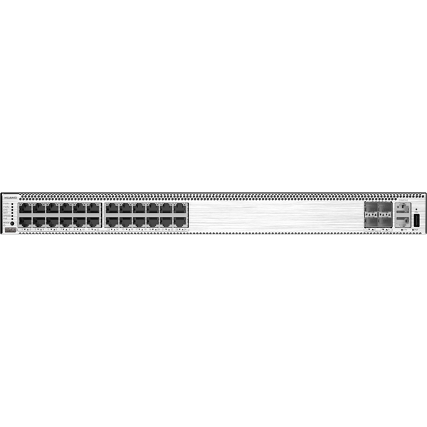 Huawei S5731-S24P4X Administreret L3 Gigabit Ethernet (10/100/1000) Strøm over Ethernet (PoE) 1U Sort, Sølv