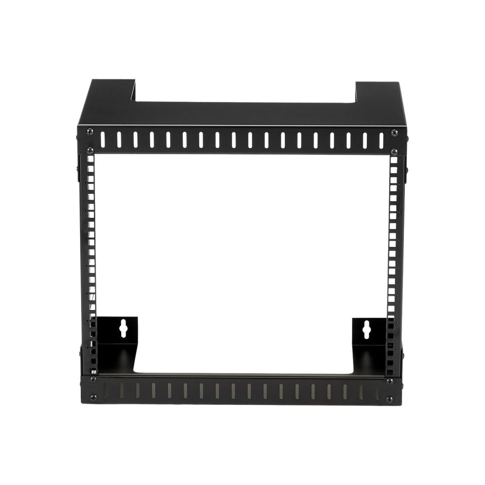 StarTech.com RK812WALLO állvány 8U Falra szerelhető állvány Fekete (RK812WALLO)