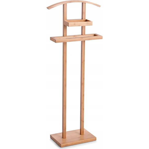 Zeller Wieszak na garnitur, ubrania, bambusowy, 45x24x111 cm, ZELLER