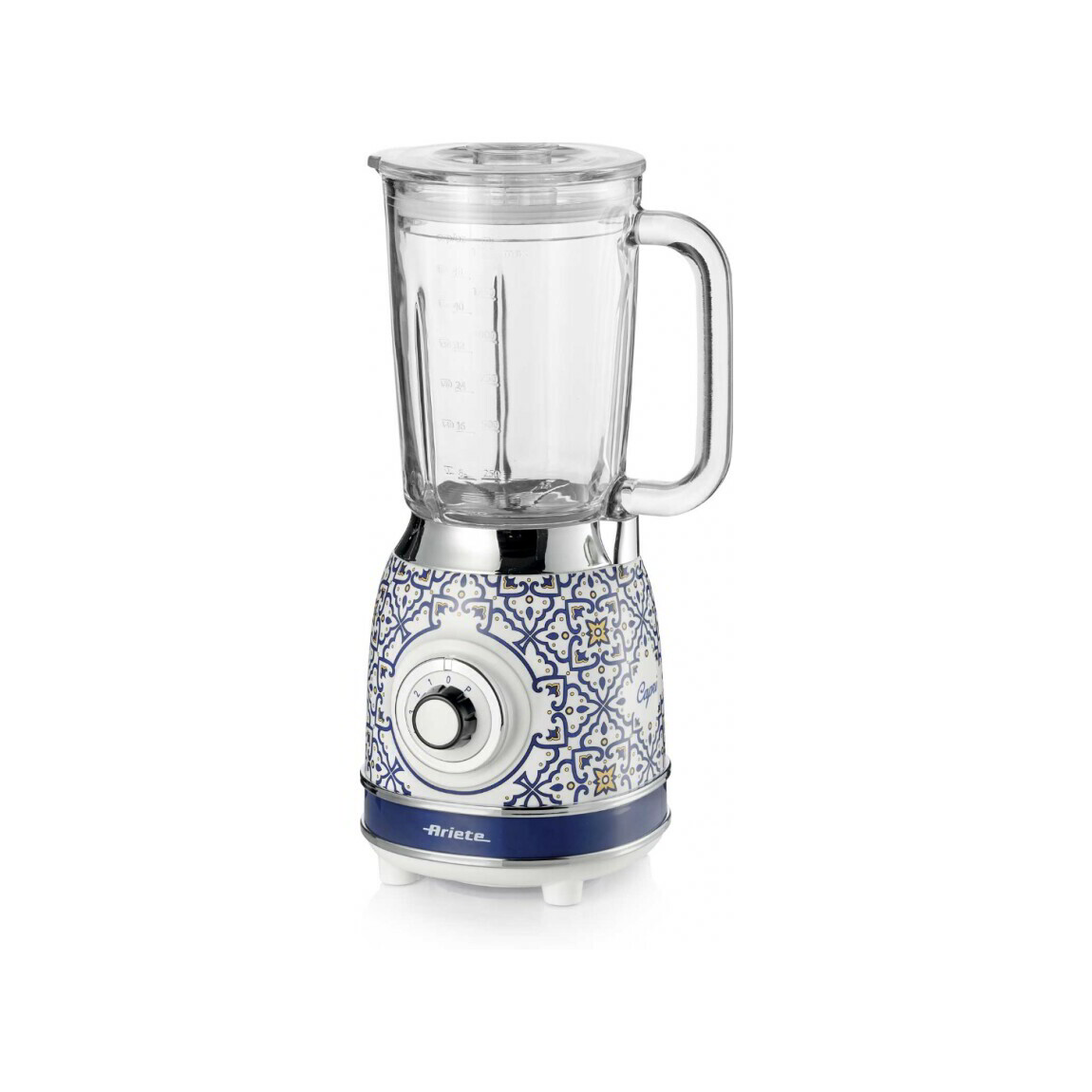 Ariete Capri Elektromos Turmixgép 1,5L / 1000 Watt - Fehér / Kék (00C05830CAR0)