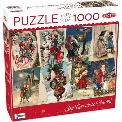 Tactic 59223 kirakós játék 1000 db Karácsony (6416739592237)